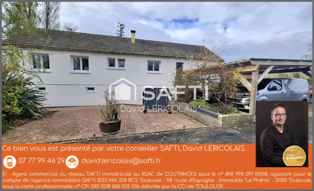 Maison à vendre à Saint-Fromond de 210m²